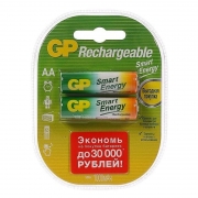  AA GP Smart Energy HR6-2BL 1000/ Ni-Mh, 2, 