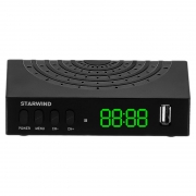 Цифровой телевизионный ресивер DVB-T2 Starwind CT-240 черный