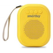 Bluetooth колонка Smartbuy BLOOM, 3 Вт, MP3, FM, желтая (SBS-170)