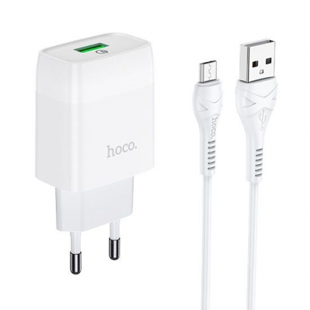   Hoco C72Q QC3.0 3 USB +  Micro USB, 