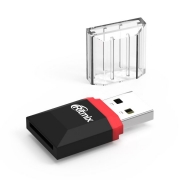 Карт-ридер внешний USB Ritmix CR-2010 для microSD, черный
