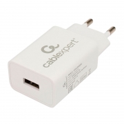 Зарядное устройство Cablexpert MP3A-PC-39 110/220V->5V, 1A USB, белое