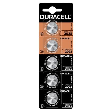  CR2025 Duracell, 5 ,  