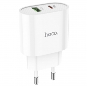   Hoco C95A, QC3.0/PD 20W USB A + Type C, 