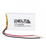 Аккумулятор Li-Po 3.7В 250мАч, Delta LP-502030