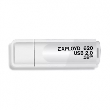 16Gb Exployd 620 White USB 2.0 (EX-16GB-620-White)