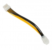 Переходник питания для видеокарты PCI-E 8pin - 4pin (f), 0.2 м, Cablexpert (CC-PSU-84-20CM)
