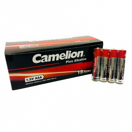  AAA Camelion Plus Alkaline LR03-SP-4, , 60, 