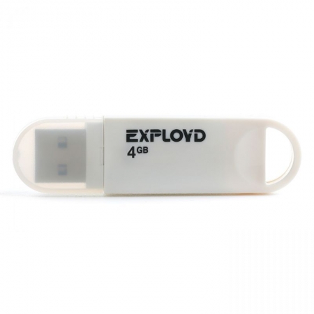 4Gb Exployd 570 White USB 2.0 (EX-4GB-570-White)