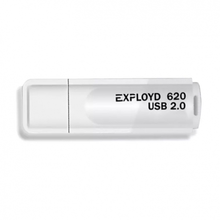 64Gb Exployd 620 White USB 2.0 (EX-64GB-620-White)