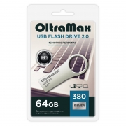 64Gb OltraMax 380 Key Silver, , USB 2.0 (OM-64GB-380-Silver)