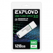 128Gb Exployd 680 White USB 3.0 (EX-128GB-680-White)