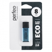 8Gb Perfeo E03 Blue Economy Series USB 2.0 (PF-E03N008ES)