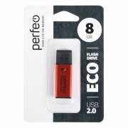 8Gb Perfeo E03 Red Economy Series USB 2.0 (PF-E03R008ES)