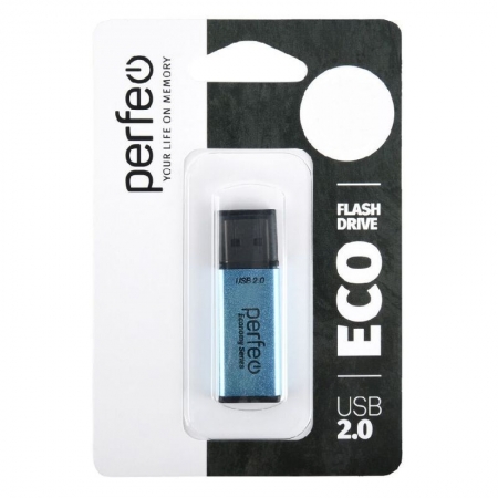 64Gb Perfeo E03 Blue Economy Series USB 2.0 (PF-E03N064ES)