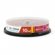  CD-R Mirex 700Mb 52x, Cake Box, 10 (UL120052A8L)