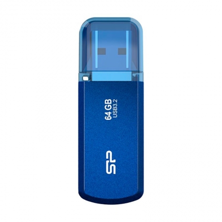 64Gb Silicon Power Helios 202 Blue USB 3.2  (SP064GBUF3202V1B)