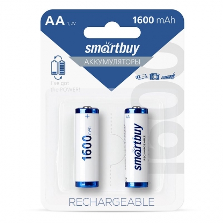  AA Smartbuy HR6-2BL 1600/ Ni-Mh, 2,  (SBBR-2A02BL1600)