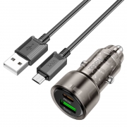    Hoco Z52, QC3.0/PD20W, USB-A+C +  Micro USB, 