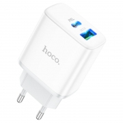   Hoco C105A, QC3.0/PD 20W USB A+C, 