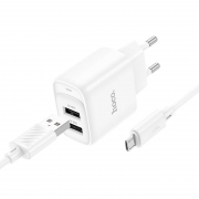   Hoco C141A 2.1 2xUSB +  Micro USB, 