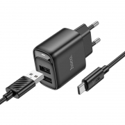   Hoco C141A 2.1 2xUSB +  Type C, 