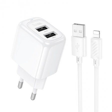   Hoco CS51A 2.4 2xUSB +  Lightning, 