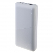 Зарядное устройство Perfeo Powerbank, 20000 мА/ч, 2.1A 2xUSB, белое (PF_E2092)