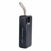 Зарядное устройство Perfeo Atomic Age, 30000 мА/ч, QC3.0/ PD 22.5W, 2xUSB A+USB-C, черное (PF_E1478)