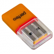 -  USB Perfeo PF-VI-R008 MicroSD,  (PF_E1458)