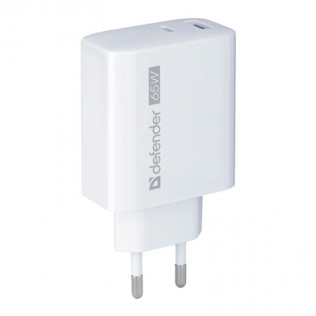   Defender UPA-165, QC3.0/PD3.0 65W USB A+C,  (83582)