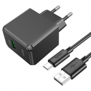   Hoco CS12A QC3.0 3 USB +  Type C, 