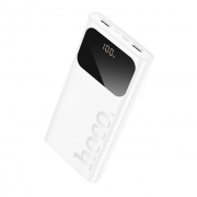 Зарядное устройство Hoco J144, 15000 мА/ч, 2A 2xUSB, дисплей, белое