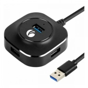 HUB 4-port VCOM DH307-1M USB3.0,  1 