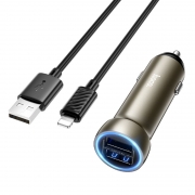    Hoco Z54, 3.1A 2xUSB +  Lightning, , 