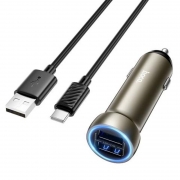    Hoco Z54, 3.1A 2xUSB +  Type C, , 