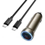   Hoco Z54A, QC3.0/PD 48W,USB A+C +  Type C, , 