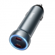    Hoco Z54B, QC3.0/PD60W, 2xUSB-C, , 
