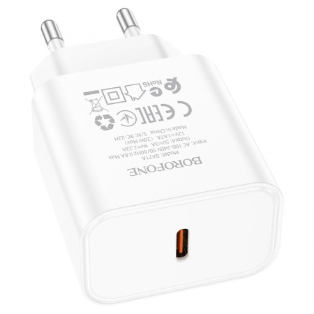   Borofone BA71A, QC3.0/PD 20W USB , 