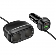    Hoco Z59 QC3.0/PD30W, USB-A+C + 2 , 