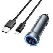    Hoco Z54, 3.1A 2xUSB +  Lightning, , 