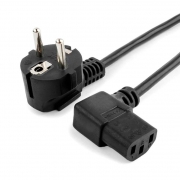   220, Schuko-  C13, VDE, 3x0.75 2, 1.8 , , GoPower