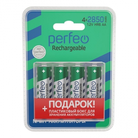  AA Perfeo AA2850/4BL 2850/ Ni-Mh, 4,  + BOX