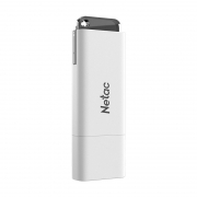 4Gb Netac U185 White USB 2.0 (NT03U185N-004G-20WH)