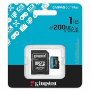   Micro SDXC 1Tb Kingston Canvas Go Plus U3 V30 A2 +  SD (SDCG4/1TB)