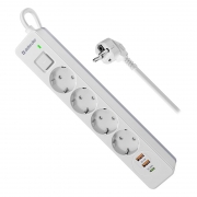   Defender DFS 143, 3 , 4 , 3680 , QC/PD, 2xUSB A+C,  (99434)