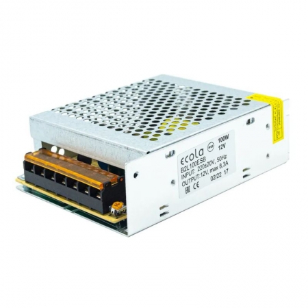    LED  100 , 220V-12V, IP20, Ecola (B2L100ESB)