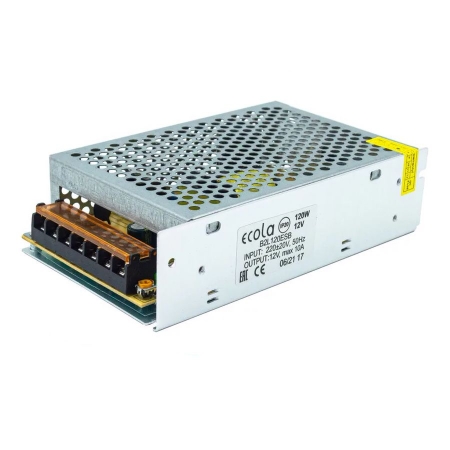    LED  120 , 220V-12V, IP20, Ecola (B2L120ESB)