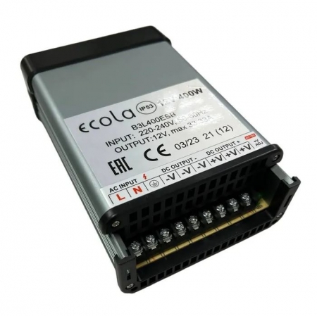    LED  400 , 220V-12V, IP53, Ecola (B3L400ESB)