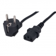   220, Schuko- C13, 3x0.75 2, 1.8 , CCA, ,  (GPC-186-0.75-1.8M)